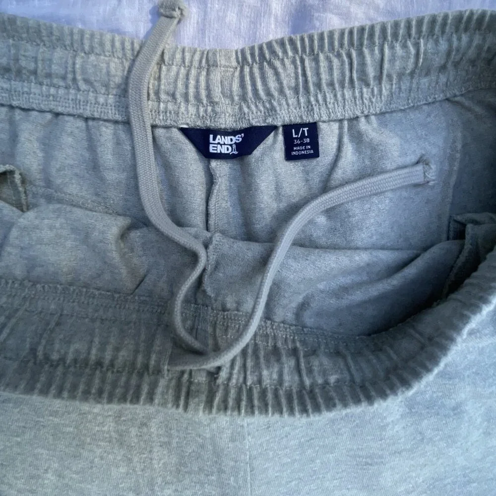 Land's End Men's Knit Jersey Sleep/Sweat Pants - Large Tall - Picture 3 of 5